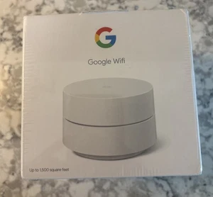 Brand New Google WiFi Point AC1200 Router GA02430-US Wi-Fi Snow White Sealed - Picture 1 of 5