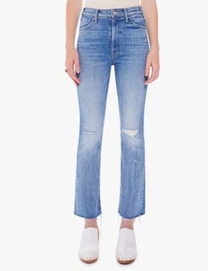 Mother Superior Hustler Ankle Fray Jeans Gr. 28 Blau Denim - Bild 1 von 11