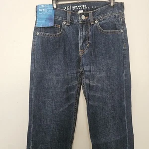 Vintage Quiksilver Denim Revolver Straight Fit Jeans Boys' Kids Youth Sz 22 - Picture 1 of 5