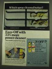 1974 fácil-off de horno limpiador ad-que limpian mejor