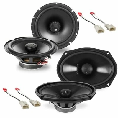 Complete Car Speaker Replacement Package for 2003-2008 Hyundai Tiburon | NVX - Image 1 of 4