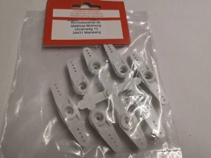 Servohebel Set (8 Stück) Typ Gr./Fut.25Z, Hitec 24Z od. JR 24Z zur Auswahl: - Bild 1 von 12