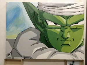 Lienzo Piccolo-Pikkoro, 100% Óleo Dragon Ball - Canvas Artisanal Oil 100x73 CM - Imagen 1 de 12
