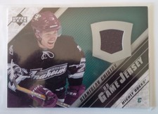 2005-06 Upper Deck Game Jersey Stanislav Chistov Anaheim Mighty Ducks J-SC Prple