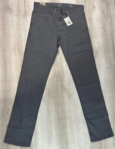 NWT Faherty Mens Pants Gray 29 Comfort Twill 5 Chino Pocket Rugged MBC0001 - Picture 1 of 6