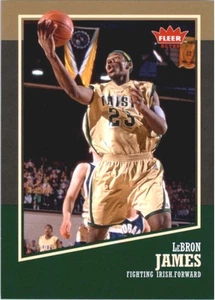 2013/14 Fleer Retro LeBRON JAMES #39 Cavaliers / Heat / Fighting Irish Legend - Bild 1 von 1