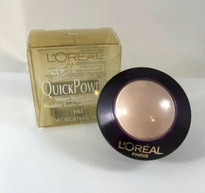 L'oreal QuickPowder - Sheer Matte Finish Powder - CHOOSE YOUR SHADE .16oz NEW - Picture 1 of 5