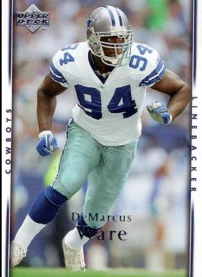 2007 Upper Deck Demarcus Ware Dallas Cowboys #50 - Image 1 of 2