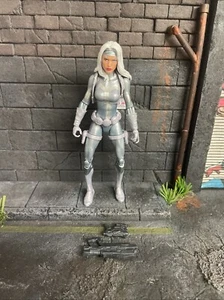"Figura de acción Marvel Legends Silver Sable Kingpin BAF Wave 6""" - Imagen 1 de 8