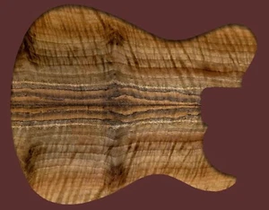 Bastogne Walnut (Flamed) Guitar Top (BW1003) - Picture 1 of 3