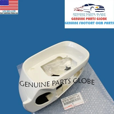 ПОДЛИННЫЙ LEXUS 01-06 LS430 ПАССАЖИРСКИЙ ВНЕШНИЙ БЕЛЫЙ ГРУШЕВИДНЫЙ ЧЕХОЛ ДЛЯ ЗЕРКАЛА 87915-50030-A0 - Изображение 1 из 2