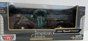 Motor Max American Classics 1941 Plymouth Pickup Truck 1:24 Scale - Picture 1 of 7