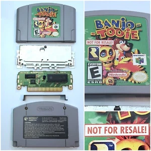 Near Mint N64 Banjo Tooie NOT FOR RESALE Variant Authentic Nintendo 64 Game Cart - Picture 1 of 9
