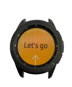 Samsung Galaxy Watch 42mm -Bluetooth- Dark Gray SMR815 0331 - Picture 1 of 6