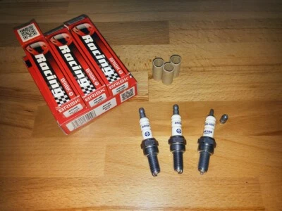 3 bujías de carreras BRISK YS se adaptan a: motocicleta Triumph 955cc y2001-2006 Foto 1 de 4