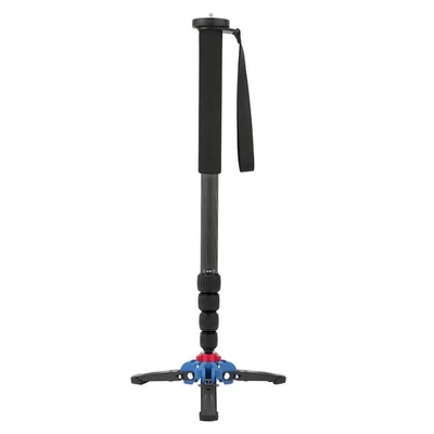 C-333+M-1 Carbon Fiber Outdoor Telescopic Monopod Tripod Mountaineering Cane For - Image 1 of 4