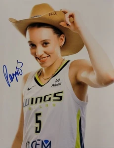 PAIGE BUECKERS SIGNED AUTOGRAPH 8.5X11 PHOTO UCONN HUSKIES DALLAS WINGS - Picture 1 of 1