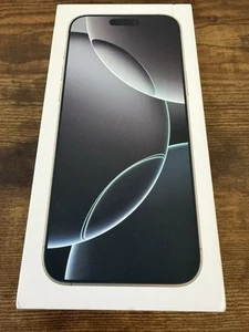 Apple iPhone 16 Pro Max White Titanium 256GB Unlocked Smartphone New Sealed - Picture 1 of 2