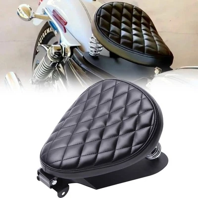 For Honda Shadow VLX 600 VT 600 Motorcycle Spring Solo Driver Seat W/ Base AT Foto 1 de 4