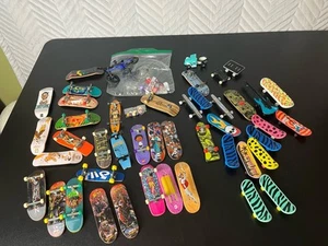 Kids Youth Tech Deck Mini Skateboard Lot Miscellaneous Play Toys Bike Extras - Picture 1 of 12