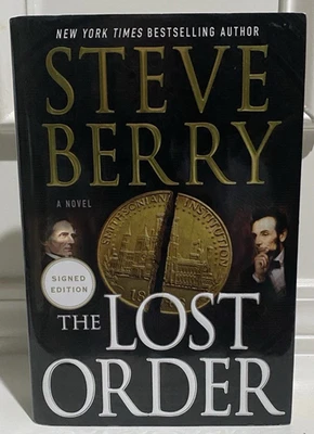 SIGNED Steve Berry The Lost Order Hardcover Book - Image 1 of 4