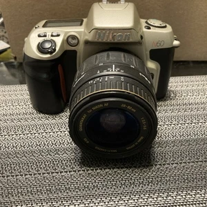 Nikon N60 Camera, QUANTARAY NIKON AF 28-80mm Lens TESTED GREAT!!! 🔥🔥 - Picture 1 of 11