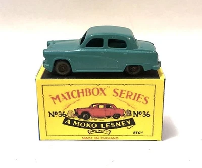Expertly Restored Vintage Lesney Matchbox 36a Austin A50, in reproduction box. - Image 1 of 4
