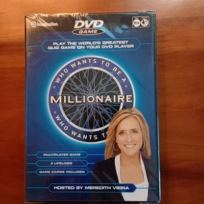 Who Wants To Be A Millionaire DVD Game With Meredith Vieira Interactive Dvd - Image 1 of 2
