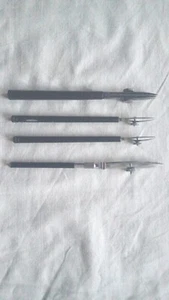 3 Tiralíneas Kern antiguos y 1 Tiralíneas doble muy antiguo. - Imagen 1 de 2