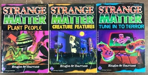Lot of 3 Strange Matter 1996 Paperback Books Engle & Barnes #14 15 17 YA Horror - Picture 1 of 5