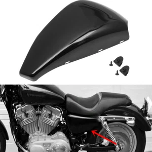 Left Side Battery Cover Fit for Harley Sportster XL1200 XL883 2004-2013 Black - Picture 1 of 12