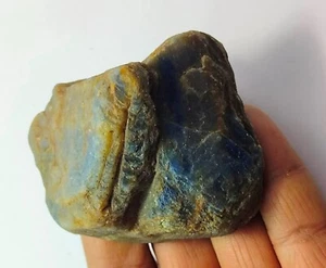 1474 Cts Natural Blue Sapphire Rough Loose Gemstone R22 - Picture 1 of 3