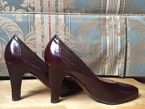 vintage Gucci leather and suede pumps size 35.5 women's - Picture 1 of 11