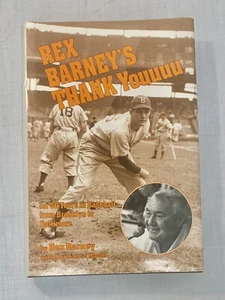 Baltimore Orioles Rex Barney Thank You Baseball Book Signed Autographed - Picture 1 of 5