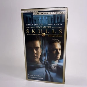 RARE! Le Clan Des Skulls (VHS, 2001) Horror, French Version, Paul Walker - Picture 1 of 9