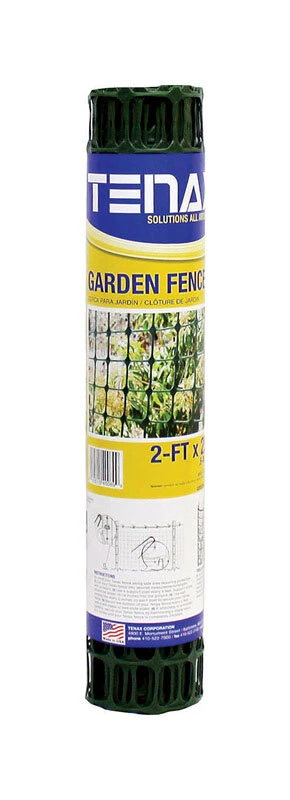 Valla de jardín Tenax, 2 x 25 pies, verde Foto 1 de 1