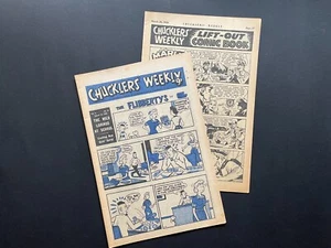 COMIC CHUCKLERS WEEKLY MARCH 16TH 1956 WITH COMIC LIFT-OUT - Bild 1 von 3