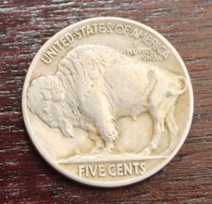 USA Buffalo Nickel Indian Head 5 Cents 1925 zirkuliert, C50 - Picture 1 of 2