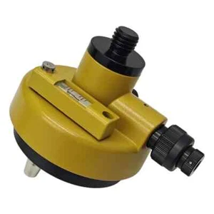 Adaptador Tribrach amarillo con plomada óptica montaje 5/8"x11 para GPS O PRISMA - Imagen 1 de 6