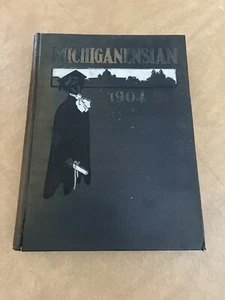 1904 Vintage Antique Michiganensian University of Michigan Yearbook RARE FIND - Picture 1 of 24