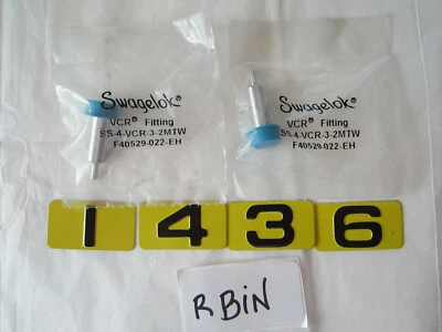 SWAGELOK SS-4-VCR-3-2MTW  VCR FITTING   LOT OF 2 - Image 1 of 4