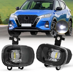 New Fits 2021-2023 Nissan Kicks Rogue Armada LED Fog Light Lamp Left Right Set - Picture 1 of 11