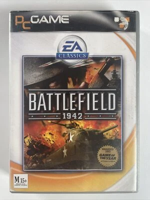 Battlefield 1942 (2002) PC CD ROM Computer Video Game First Person Shooter - Image 1 of 4
