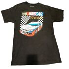 T-shirt graphique vintage Nascar Auto Racing noir unisexe taille moyenne