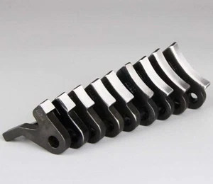 9 Sizes Presser Foot for Skiving Leather Machines Nippy fotuna taiking 801 Part - Picture 1 of 5