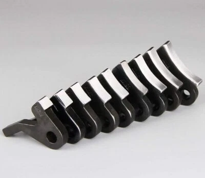 9 Sizes Presser Foot for Skiving Leather Machines Nippy fotuna taiking 801 Part - Image 1 of 4