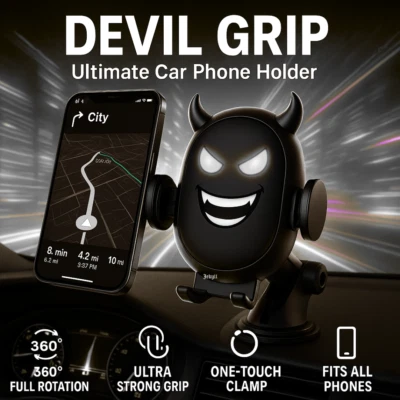Phone Holder Stand Dashboard Windshield GPS Suction Dash Mount Support Car Truck - Image 1 of 4