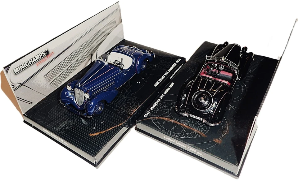 Audi 1935 FRONT 225 Roadster Auto Union color SELECTION 1/43 PMA Minichamps RARE - Image 1 of 4