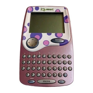 Sistema de aprendizaje portátil Leapfrog iQuest con cartucho probado funciona VER VIDEO - Imagen 1 de 9