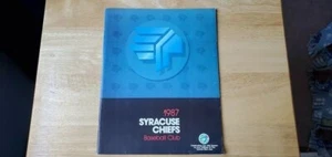 1987 Syracuse Chiefs Program Matts Roster David Wells Toronto Blue Jays MiLB - Picture 1 of 9